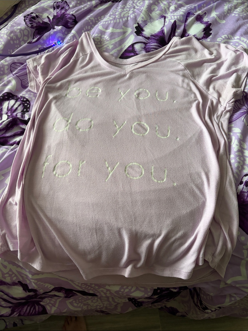 Freeze Light Lavender Short Sleeve Tee